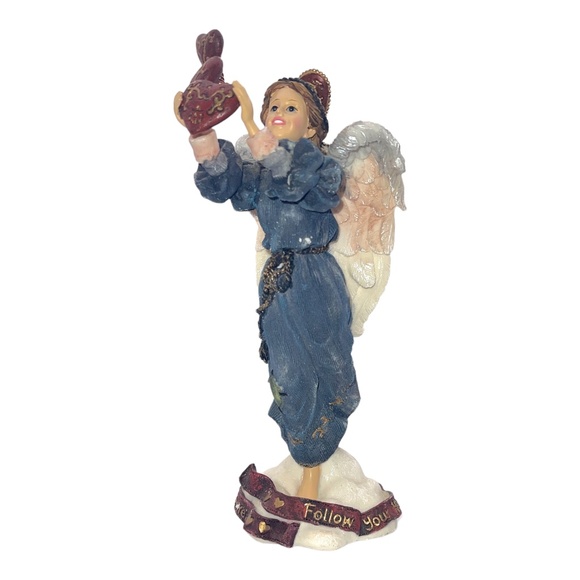 Boyds Bears Folkstone Isabella 1999 limited Edition Angel Heart w/ Original Box - Picture 1 of 9